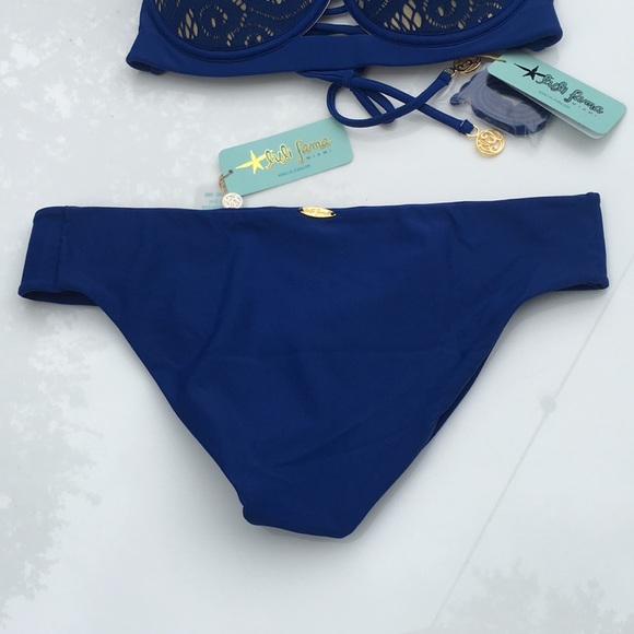 ⭐️ Luli Fama - Lacy Bikini Swim Bottom - Picture 2 of 4